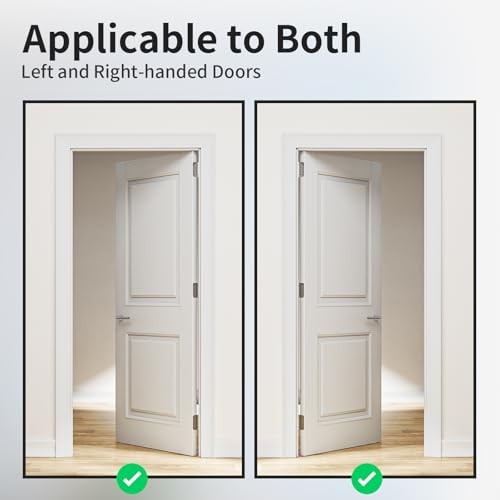 3 Pack Self Closing Door Hinges 4 Inch, Automatic Closing Door Hinge with