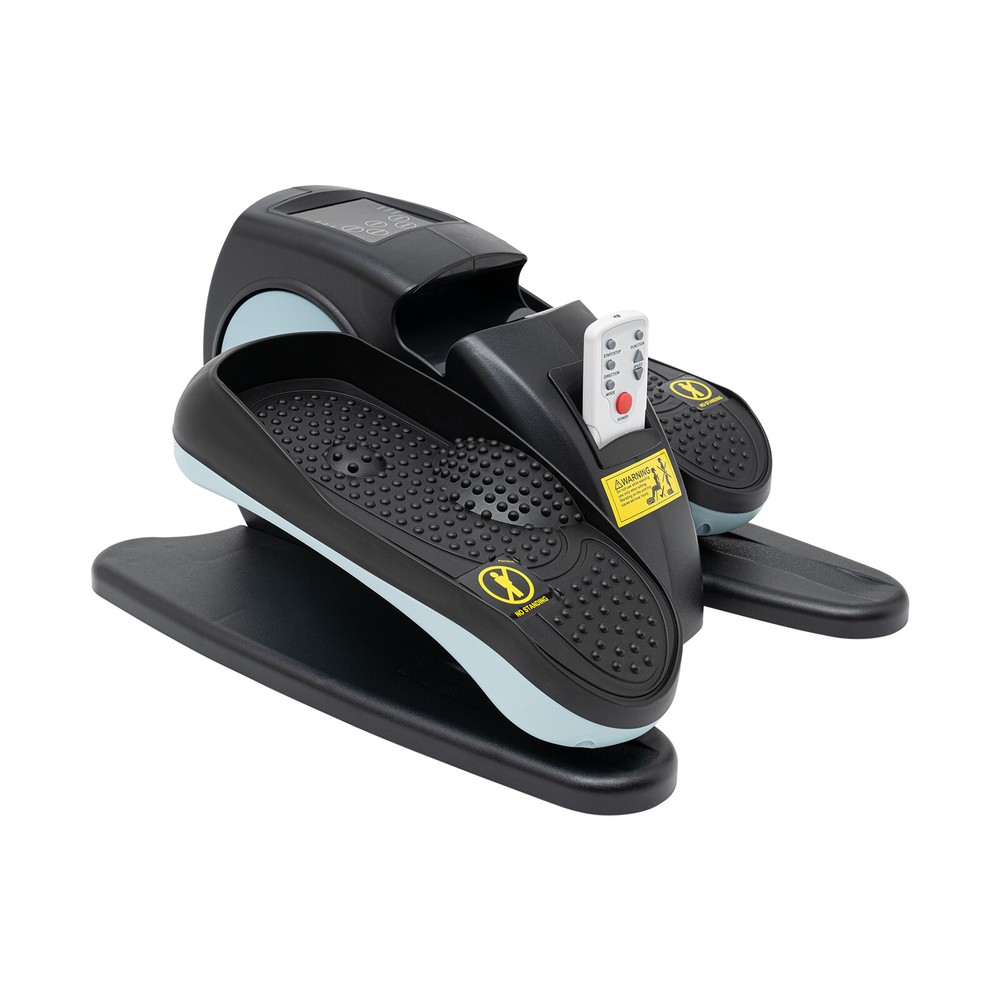 Compact Under Desk Electric Elliptical Machine with Remote and LCD Display