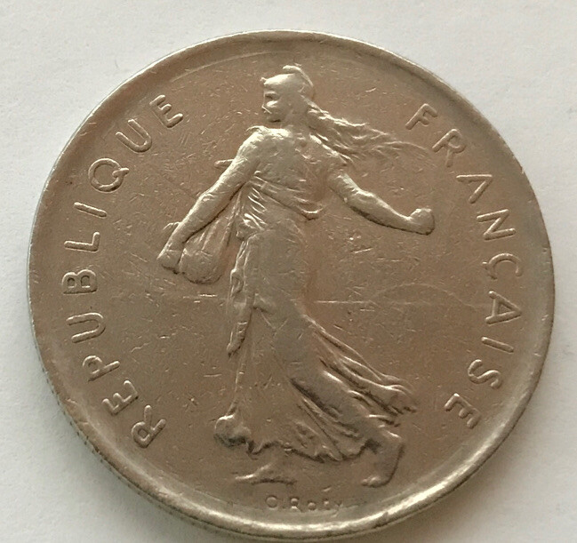 France 5 Francs 1973
