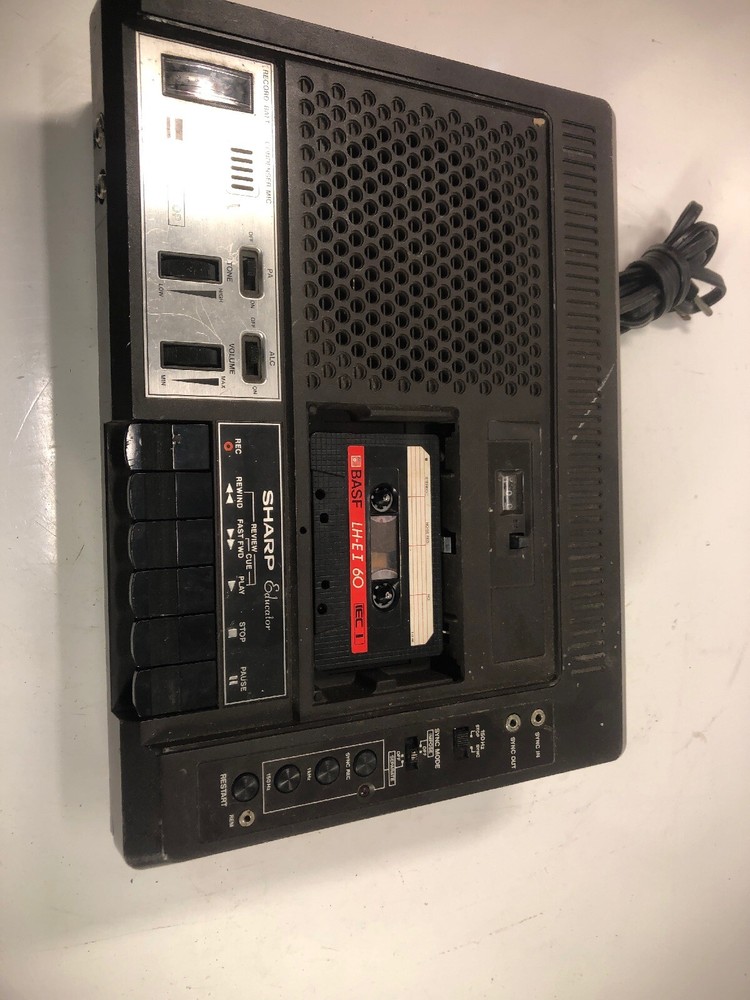 Sharp RD-670AV Educator 2 Slide Projector Sync Recorder As Is Parts