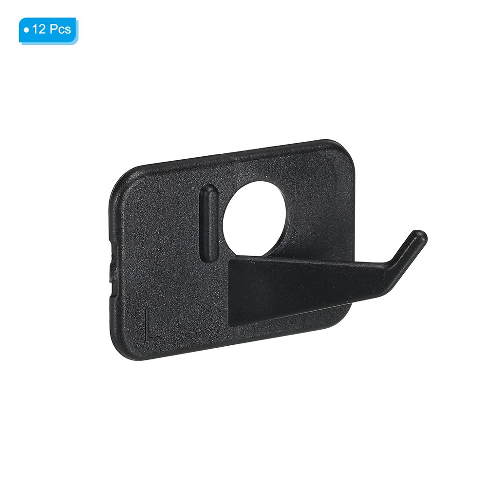 Arrow Rest Plastic Adhesive Archery Arrow Support for Left Hand, 12 Pack