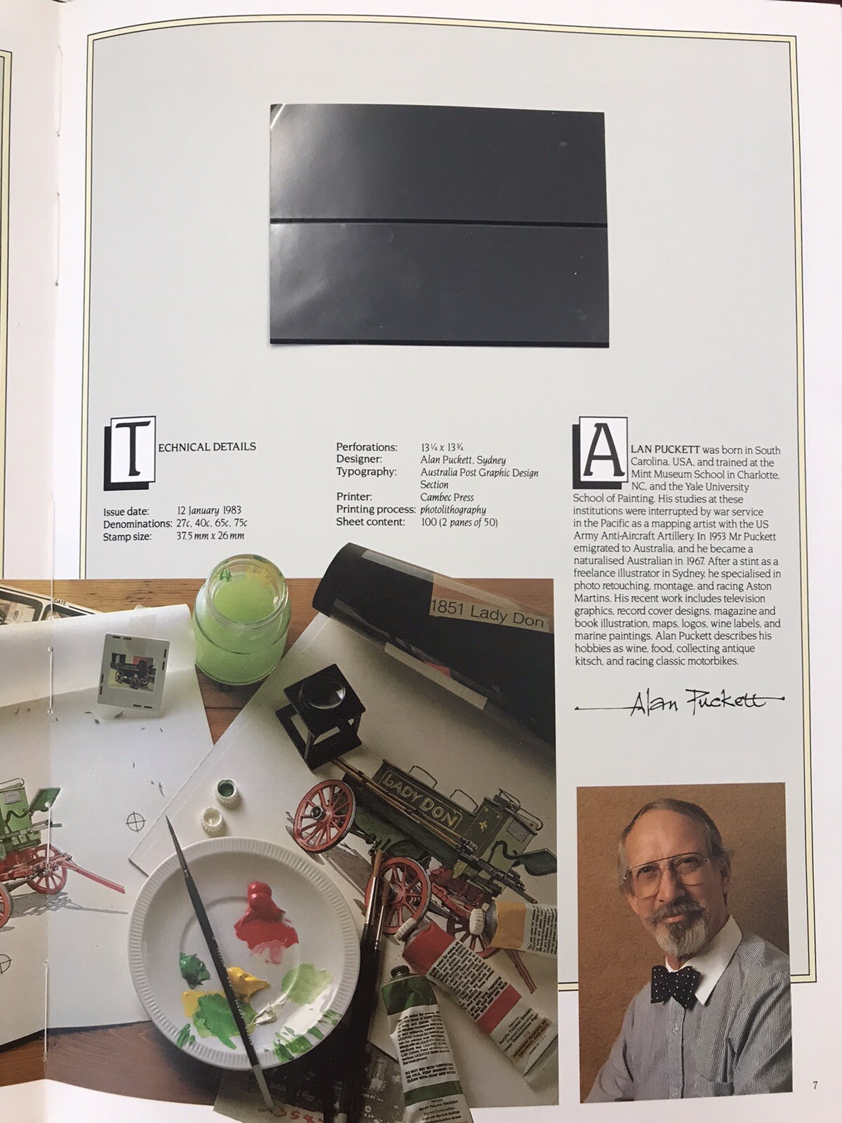 Lot of 7 Australian Post Year Book Stamp Collecting Albums Empty Lack Stamps