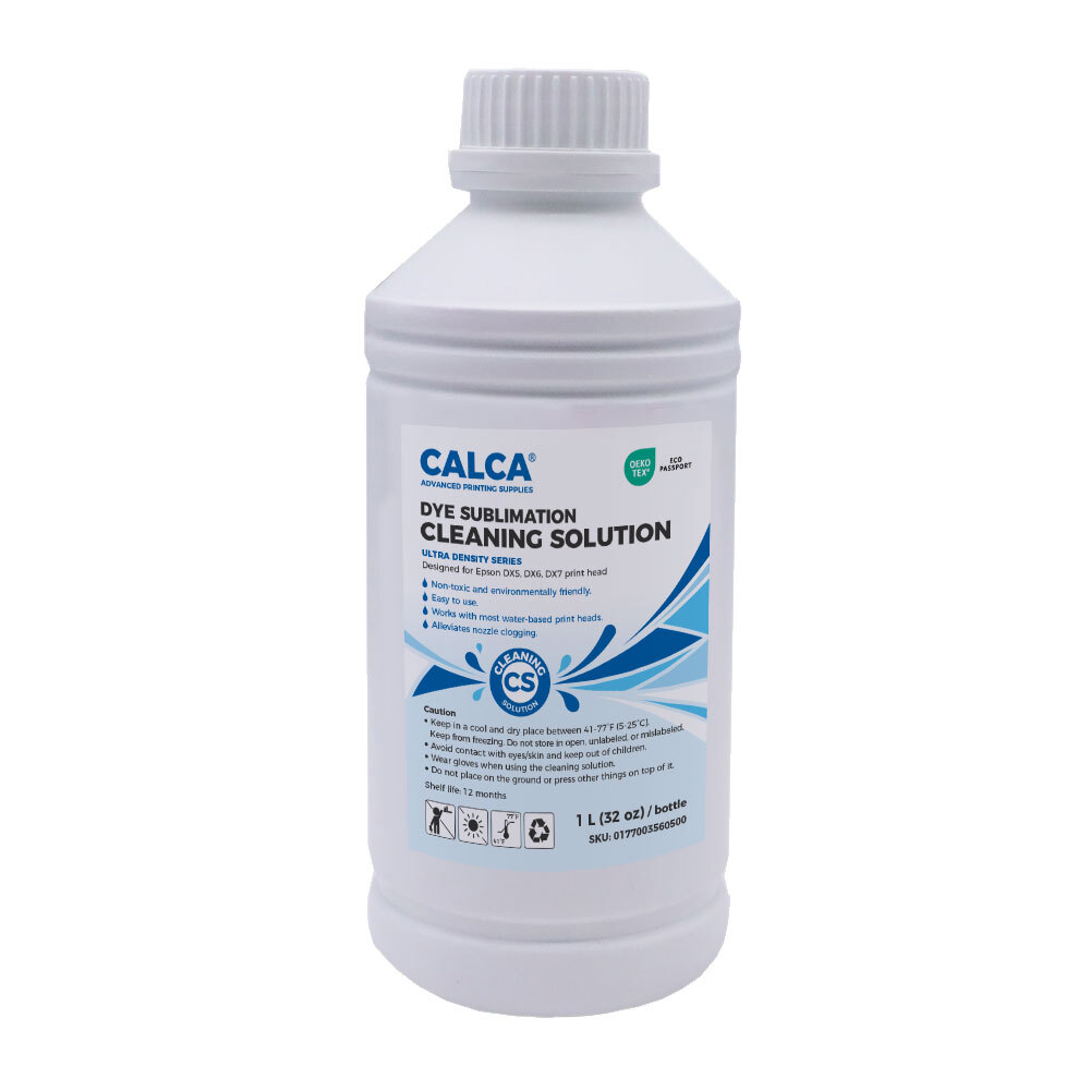 CALCA 1L 32oz Ultra Density Series Dye Sublimation Cleaning Solution