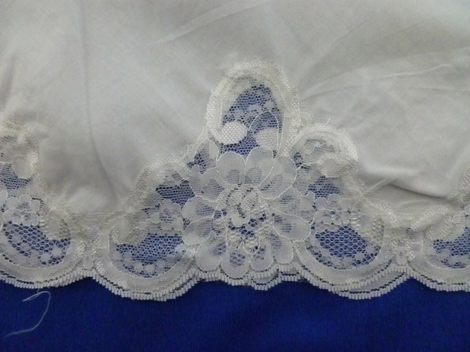 Velrose Irregular 27" Cotton Batiste Half Slip (4538)