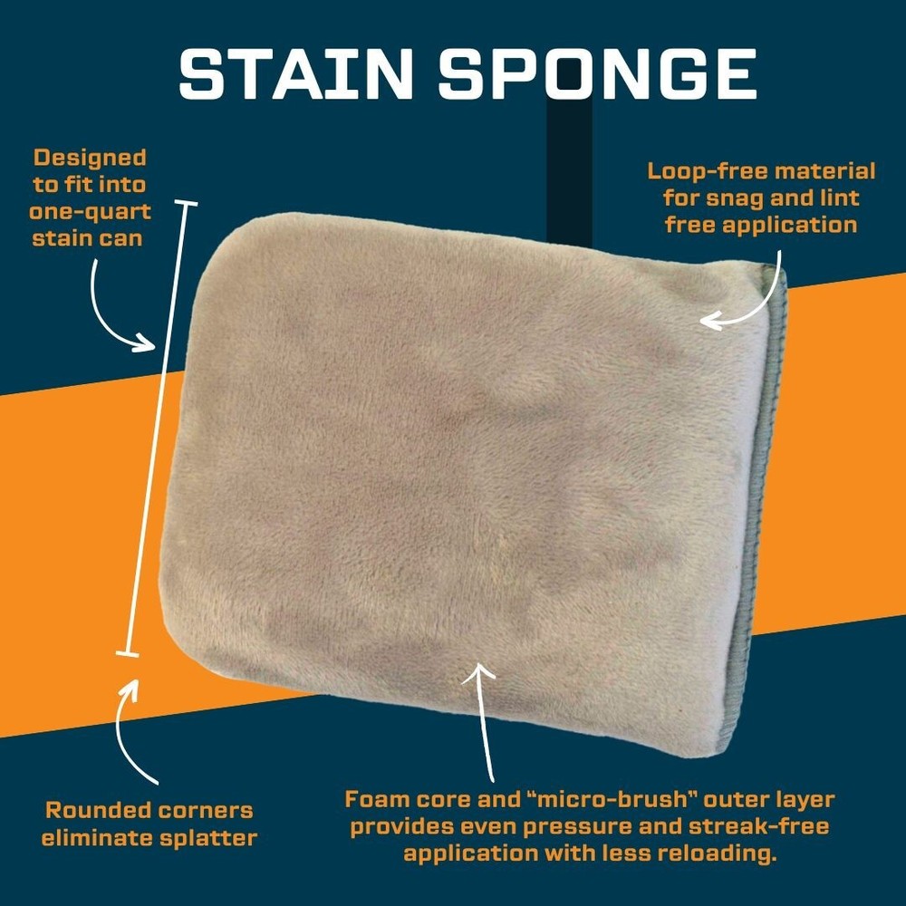 MāKRS Wood Stain Sponge (3-pack)