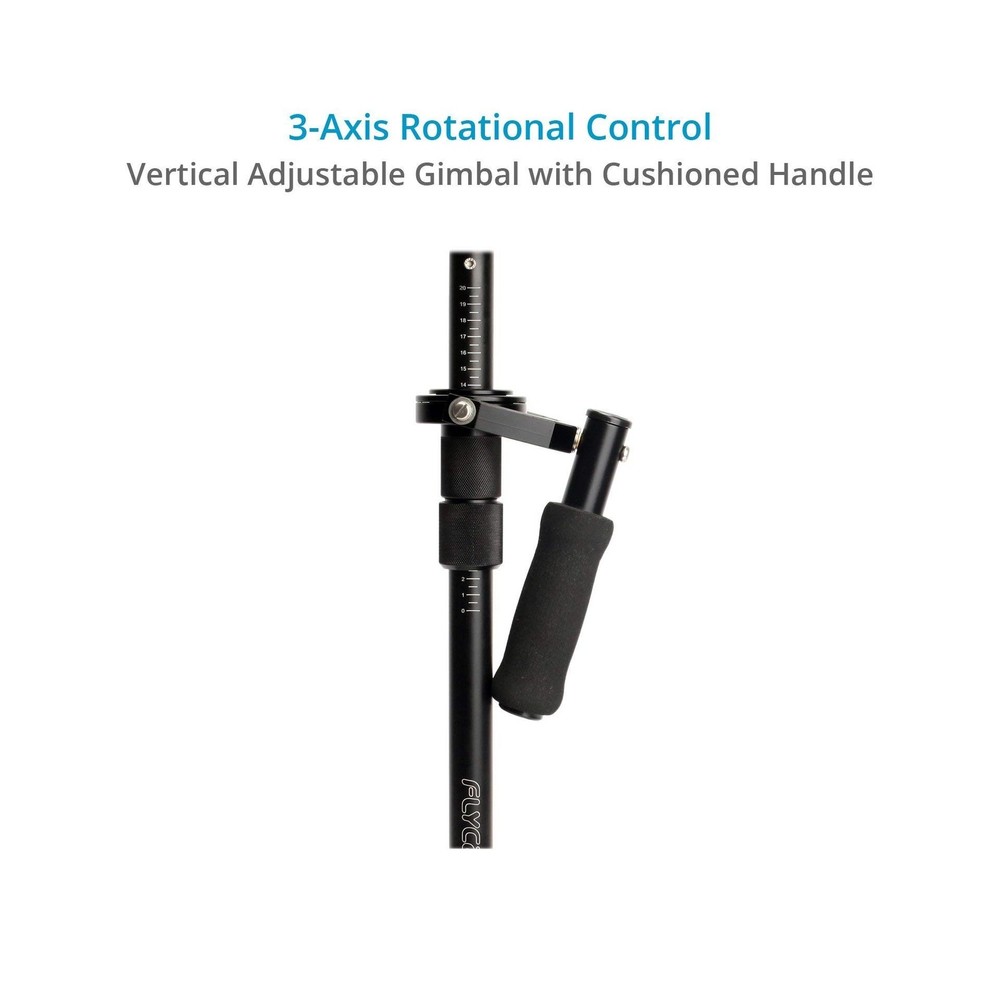 FLYCAM Redking Quick Balancing Video Camera Stabilizer Dovetail Quick Release...