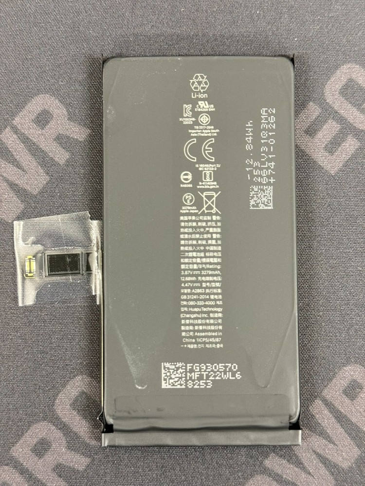 Apple iPhone 14 Genuine OEM Battery Replacement A2863 Original