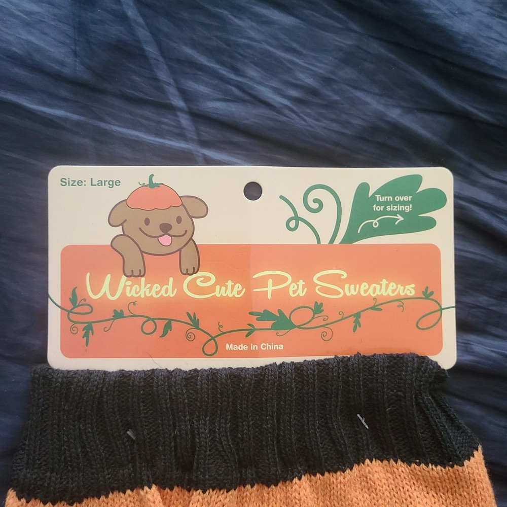 Wick3d cute pet sweaters Large Jacqueline costumes