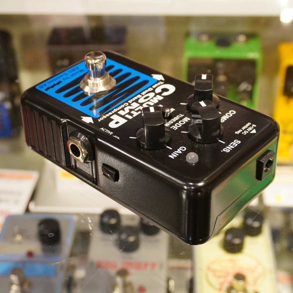 EBS MultiComp Blue Label Bass Compressor Pedal Compact Used