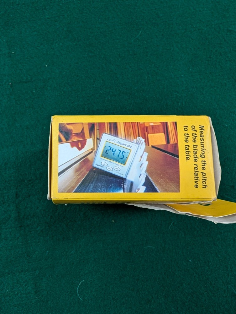 iGaging Angle Cube Digital Angle Protractor Gauge