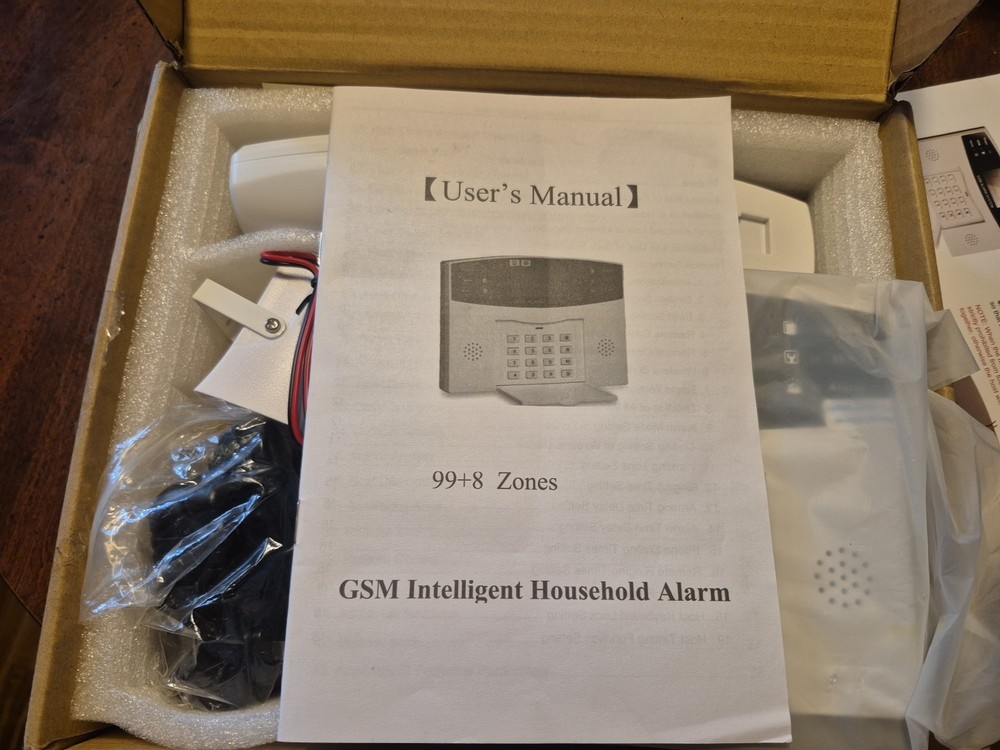 AG Security DP500 Alarm System , NEW