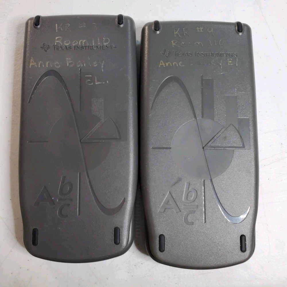 Two Texas Instruments TI-73 Graphing Calculators Used - WORK