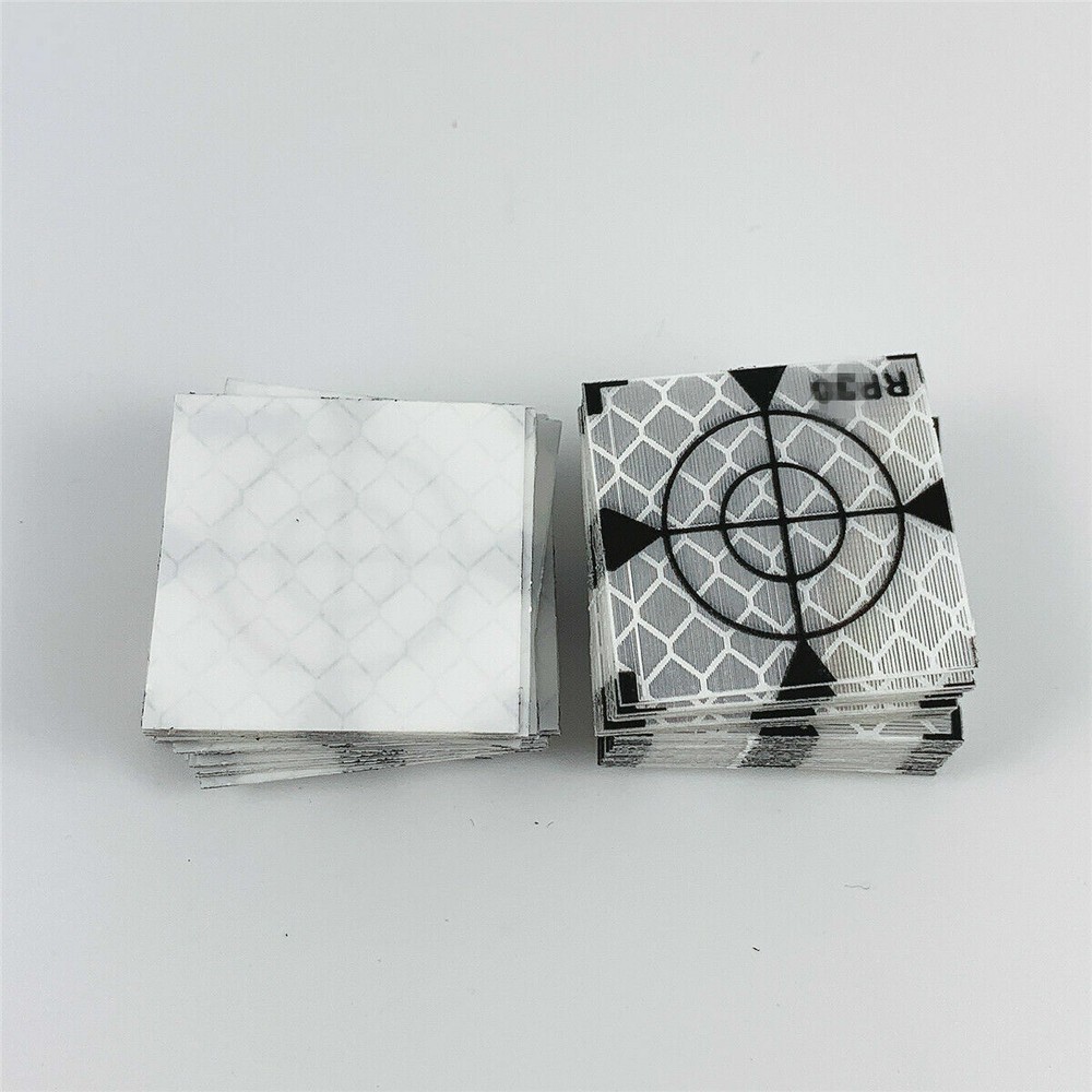 New 100PCS REFLECTOR SHEET REFLECTIVE TAPE TARGET