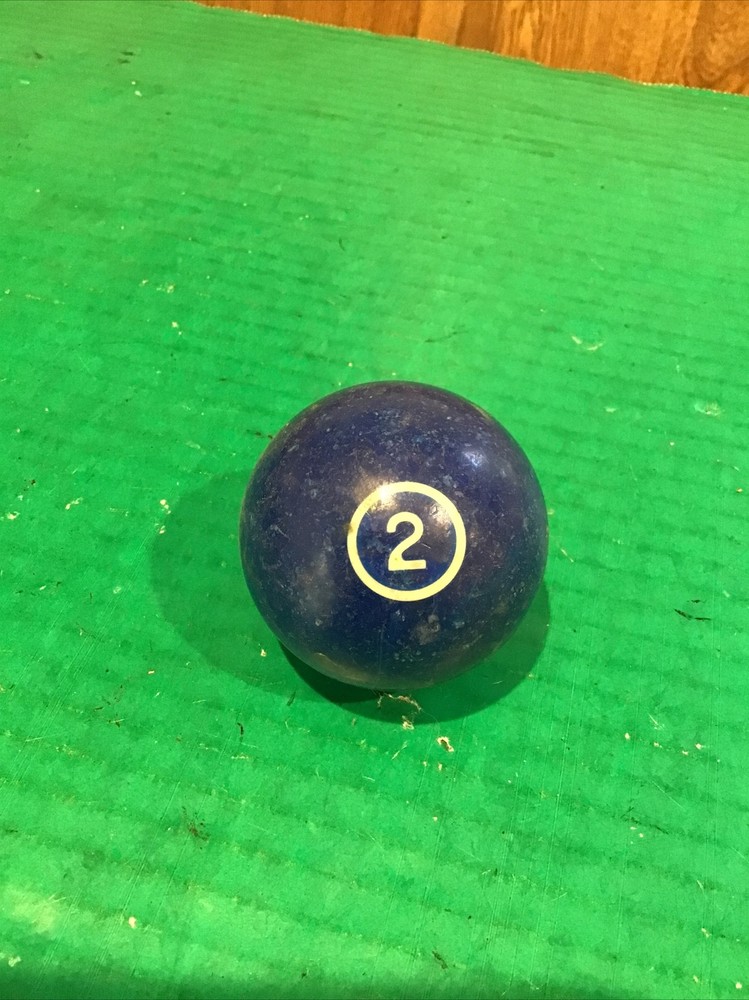 VTG Replacement Billiard Pool Ball 2 1/4" Diameter Number 2 Blue Solid  (A)