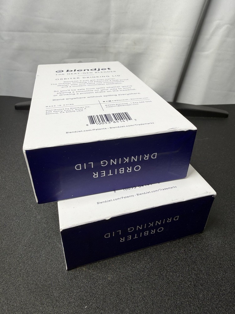 Two BlendJet 2 - Orbiter Drinking Lids BPA-Free (2C3)