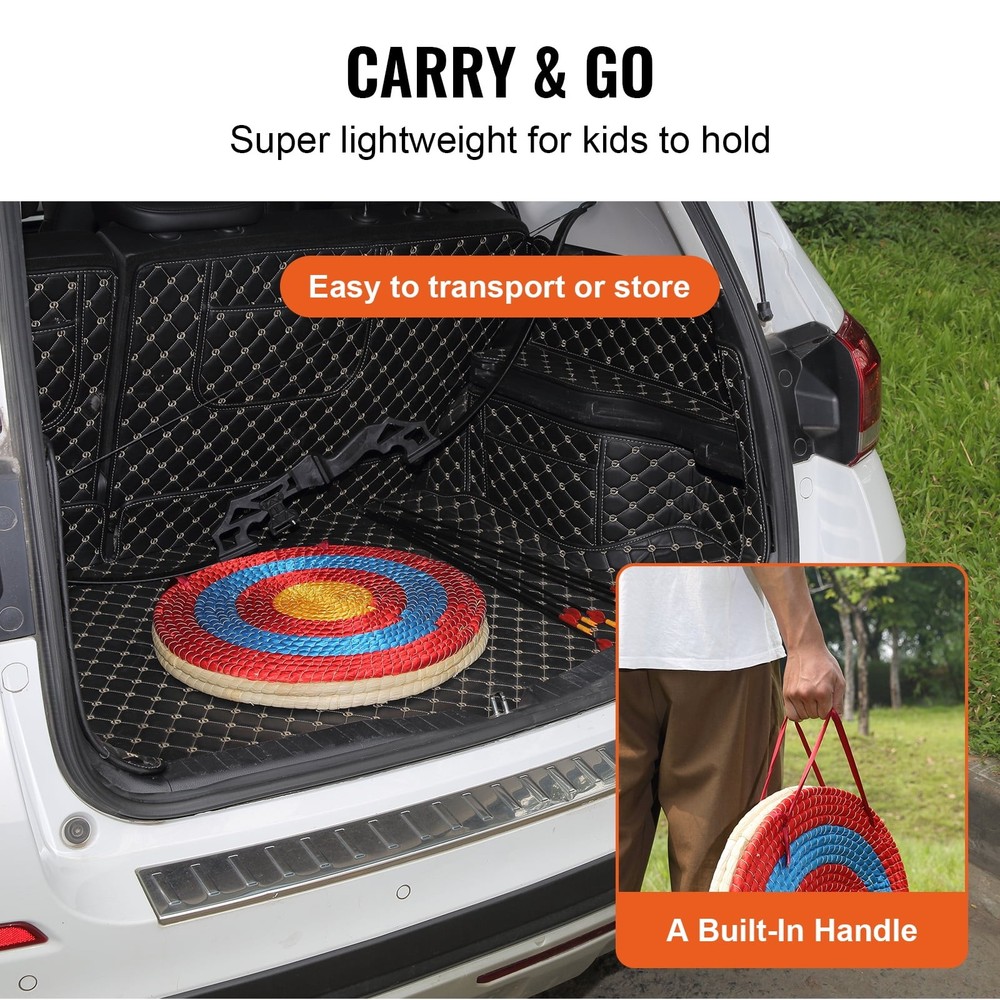 20in Outdoor Straw Archery & Bow Target