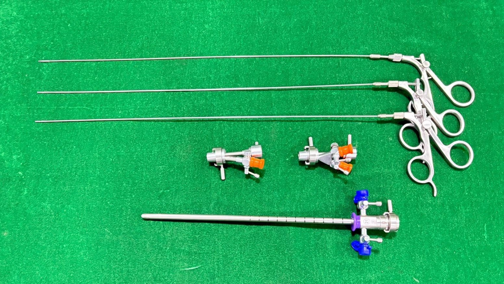 Laparoscopic Cystoscopy Surgery Set 21FR with Graspers 5FR Reusable Instruments