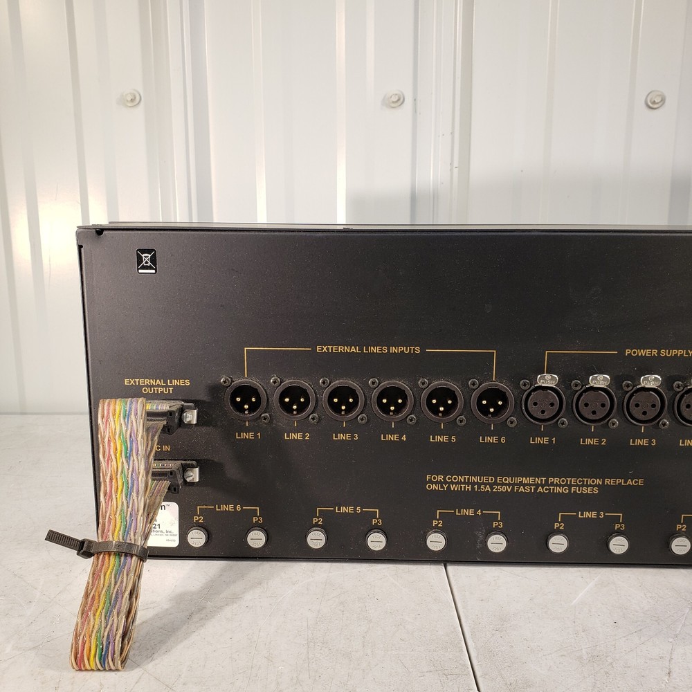 Telex RadioCom IC-100 6-Channel Source Assign Panel