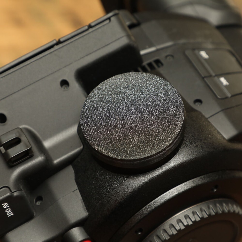 Canon C100 Mark II Cinecam Hand Grip Socket Cap (Thumb Rest Replacement Part)