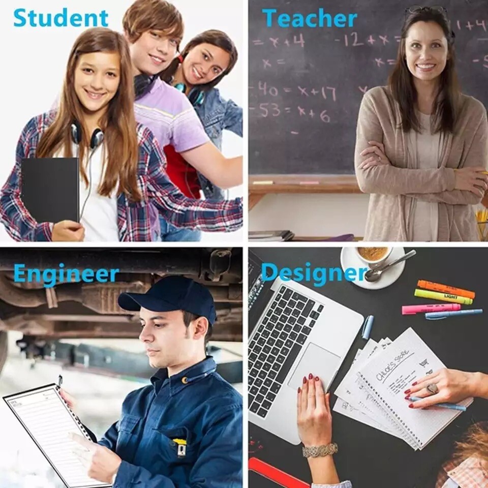 A4 Smart reusable Erasable Notebook For Office, School And Drawing Gift.