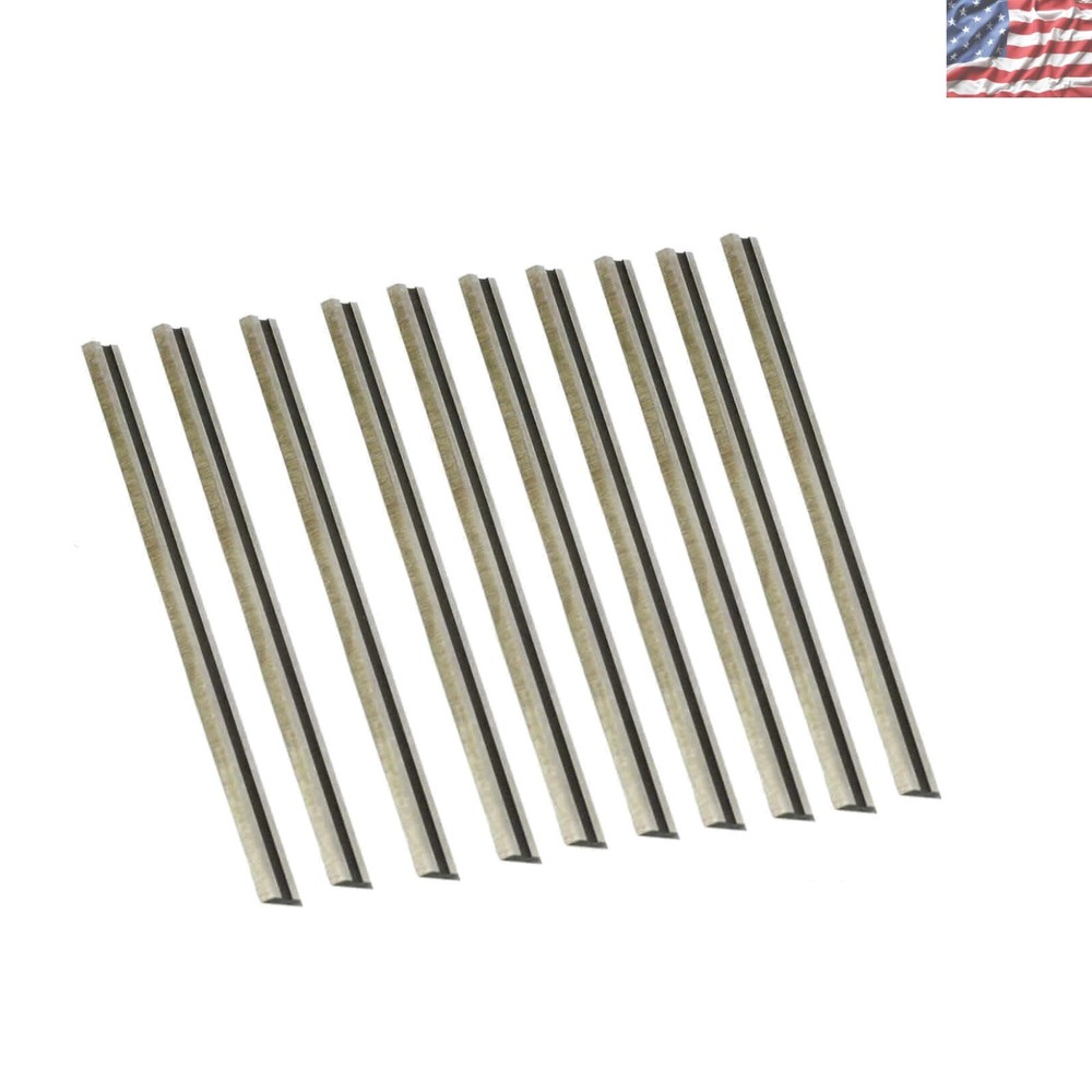 High-Performance 3-1/4" Planer Blades Replacement for Woodworking - 10 Pack