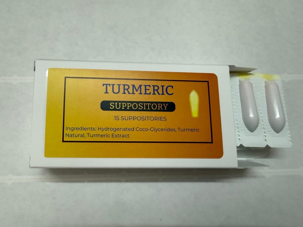 Turmeric Suppository  - 15 counts