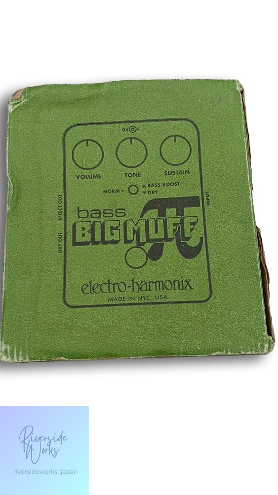 ELECTRO HARMONIX BASS BIG MUFF Effect Pedal Used JP