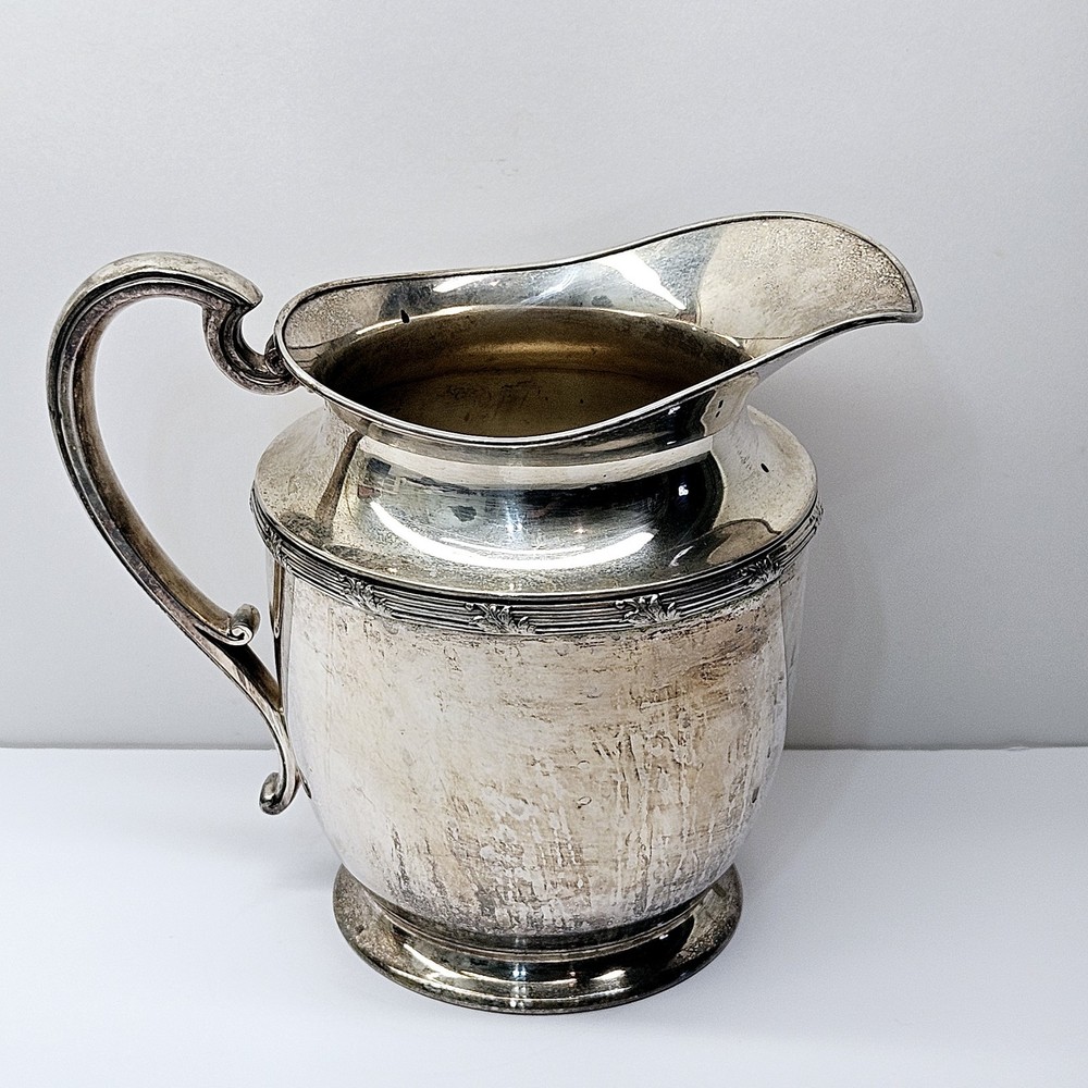 1920 vintage Friedman silver plated water pitcher 5 Pints