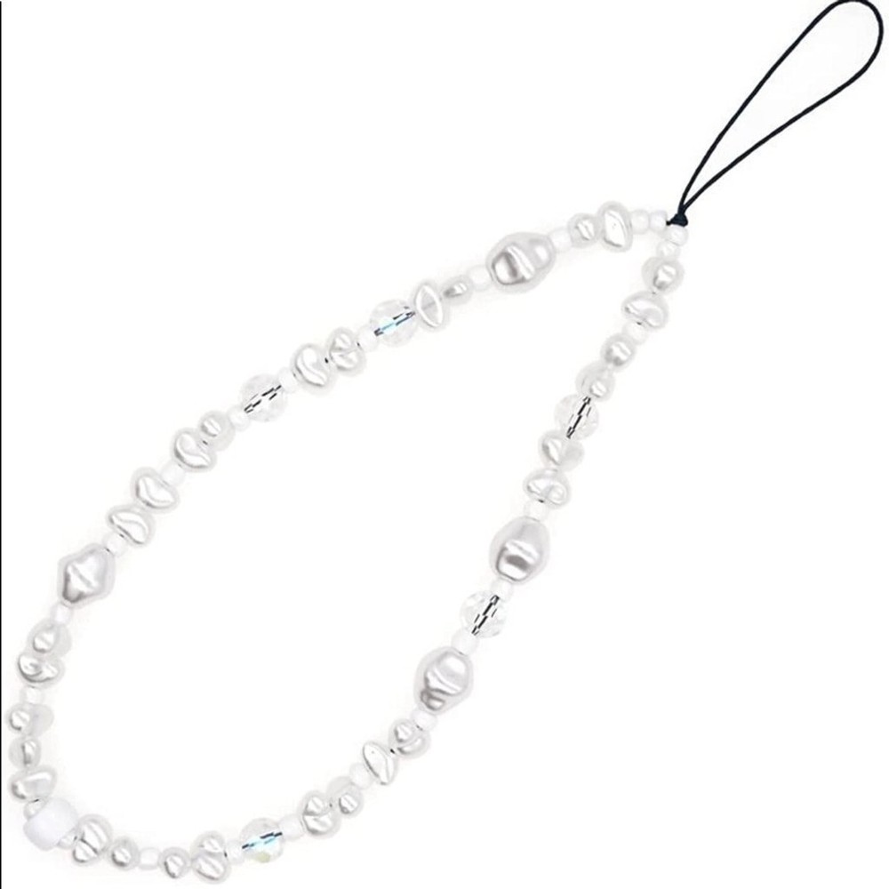 BEADED Phone Lanyard Wrist Strap