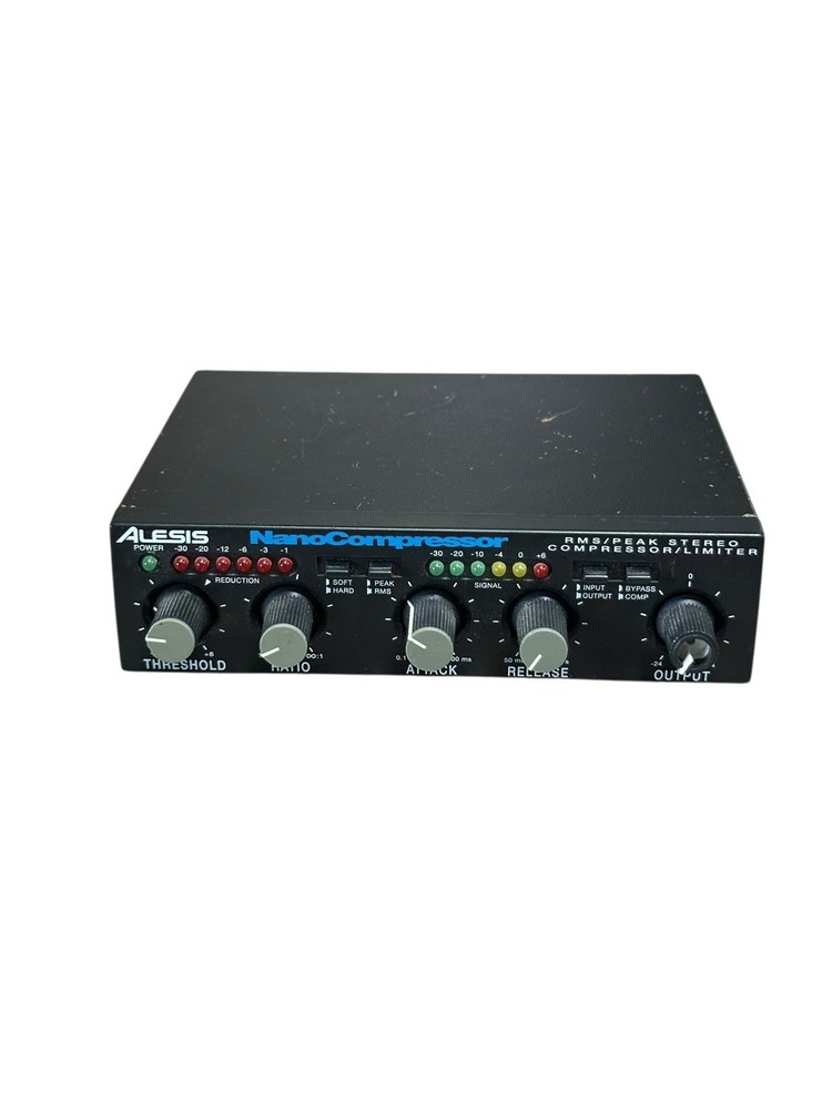 Alesis NanoCompressor Dynamics Processor No Power Cord UNTESTED