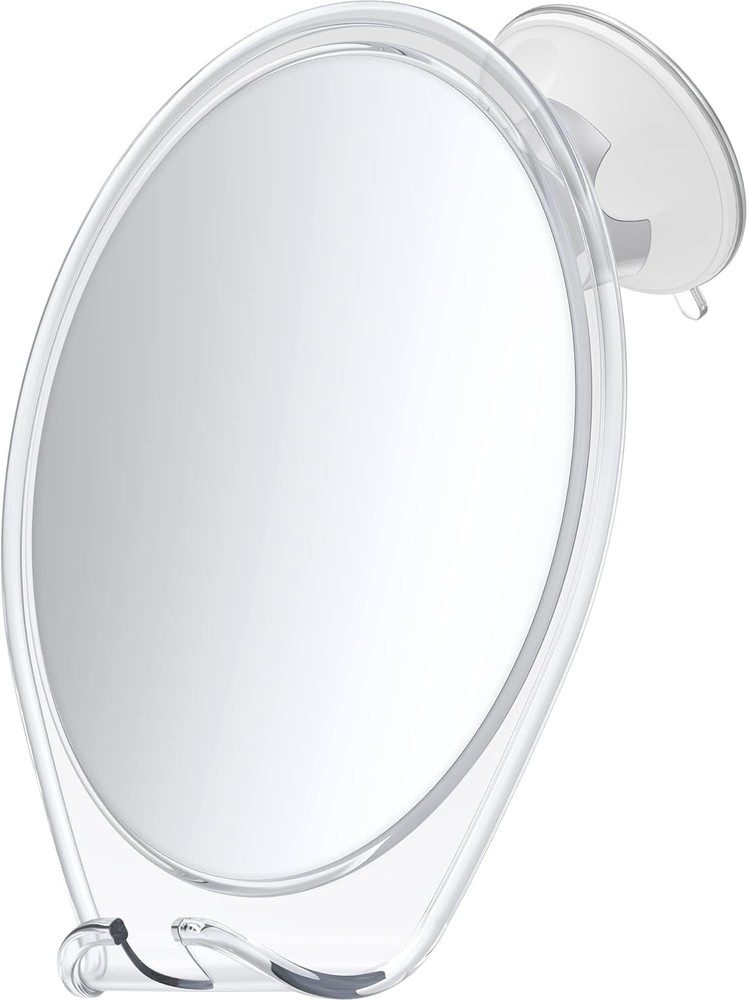 Fogless Shower Mirror - White