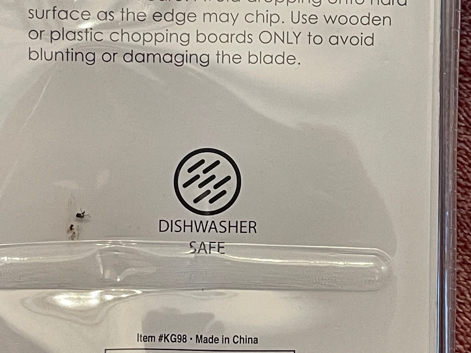 8 inch Non-stick Stainless Steel Chef Knife with Blade Cover by EuroHome