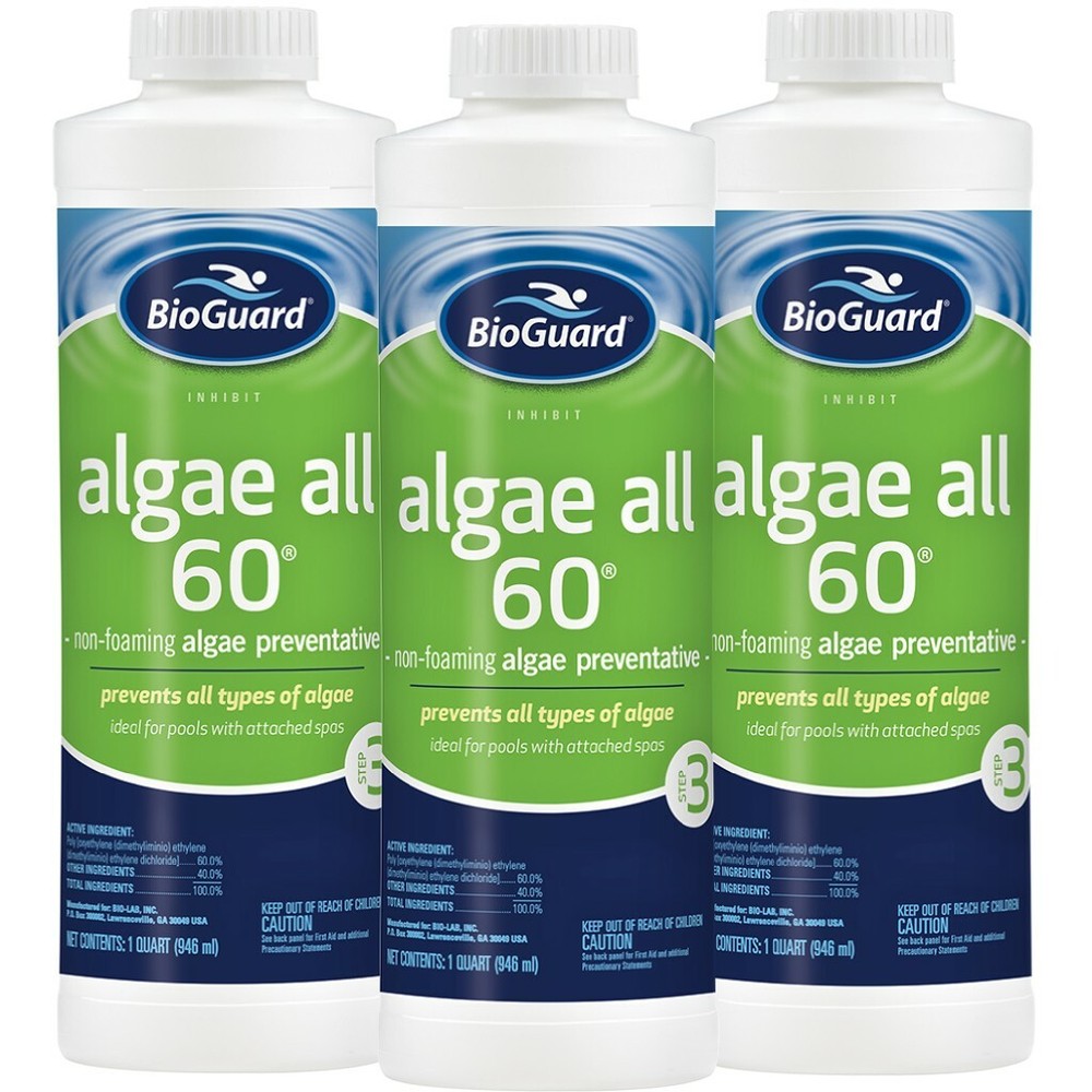 BioGuard Algae All 60™ - 1 qt (3 Pack)