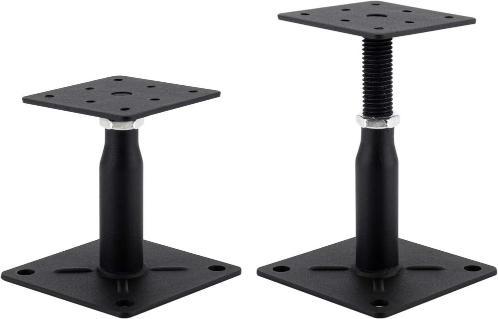 2 Pack Adjustable 4 to 7 Floor Jack,Mini Screw Jack,Adjustable Support Jack for