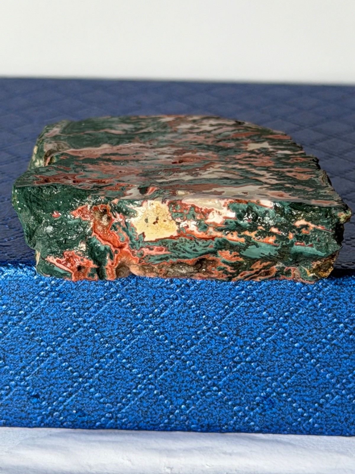 Idaho Sunset Jasper Agate Unpolished Rock Slab