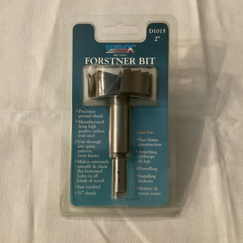 Steelex D1015 2" Forstner Bit - NEW