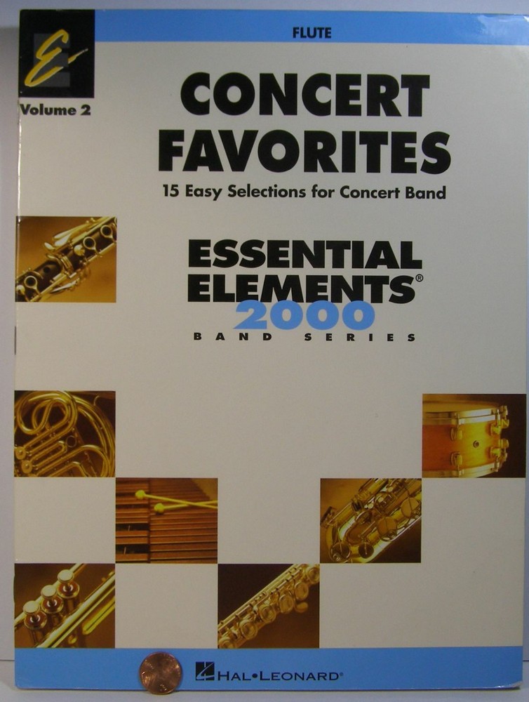 HAL LEONARD CONCERT FAVORITES ESSENTIAL ELEMENTS 2000 VOL.2   FLUTE