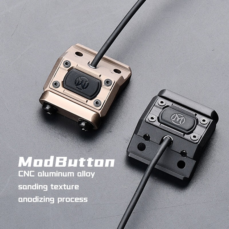 WADSN Tactical M300/M600 Flashlight ModButton Switch With Mount For Scout light