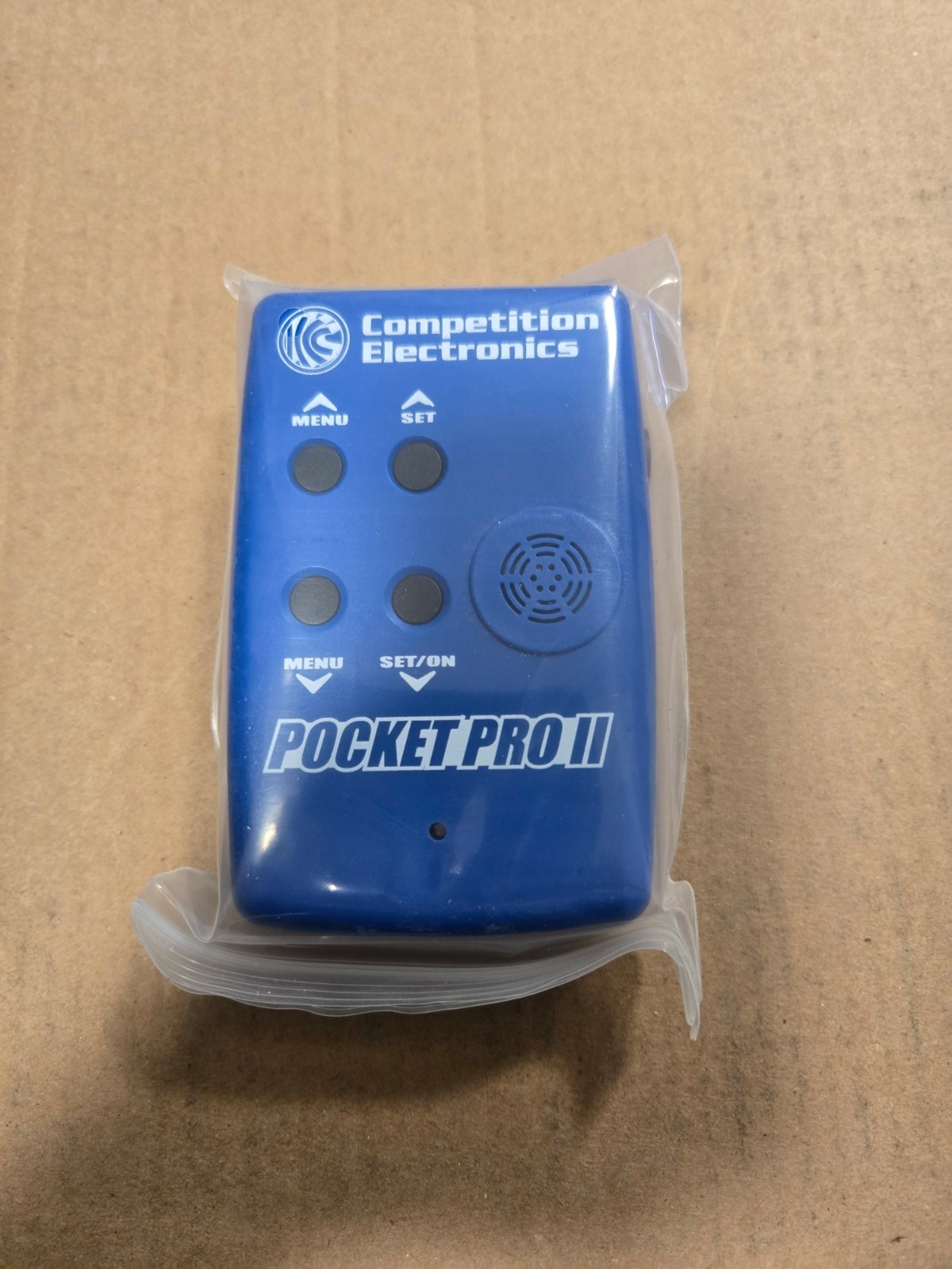 Competition Electronics Pocket Pro II Shot Timer New In Box Blue