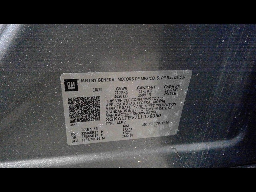 Driver Left Front Spindle/Knuckle Fits 18-22 EQUINOX 1599627
