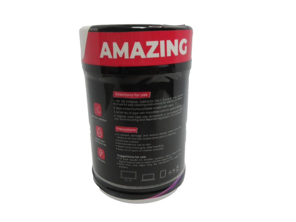 E-Plus for Electronics 160 Count Screen & Surface Cleaning Wipes LCD - Plasma