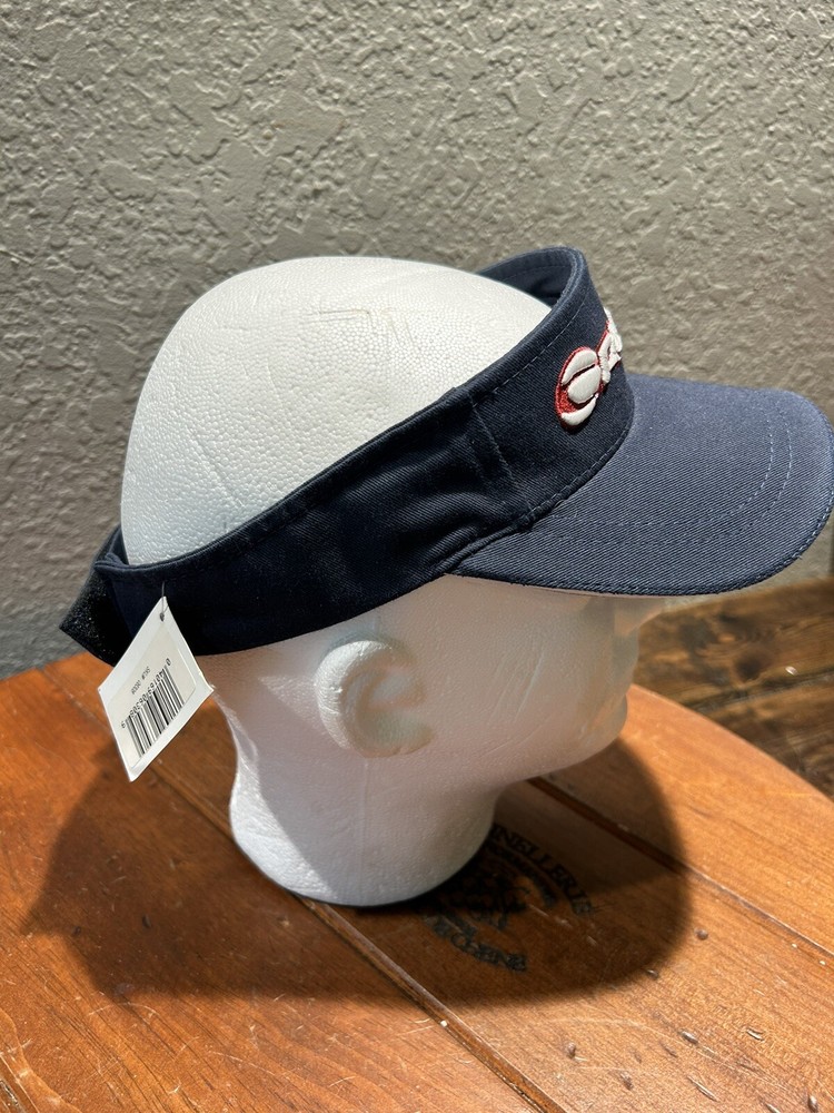 Orlimar Navy Blue Golf Visor Adjustable Strapback — Vintage