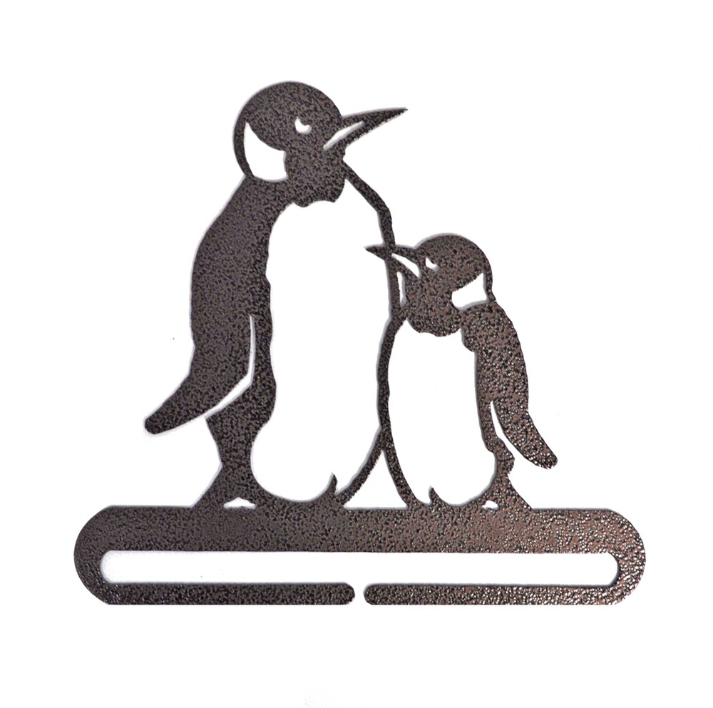 6in Split Bottom Penguin Copper Craft Holder