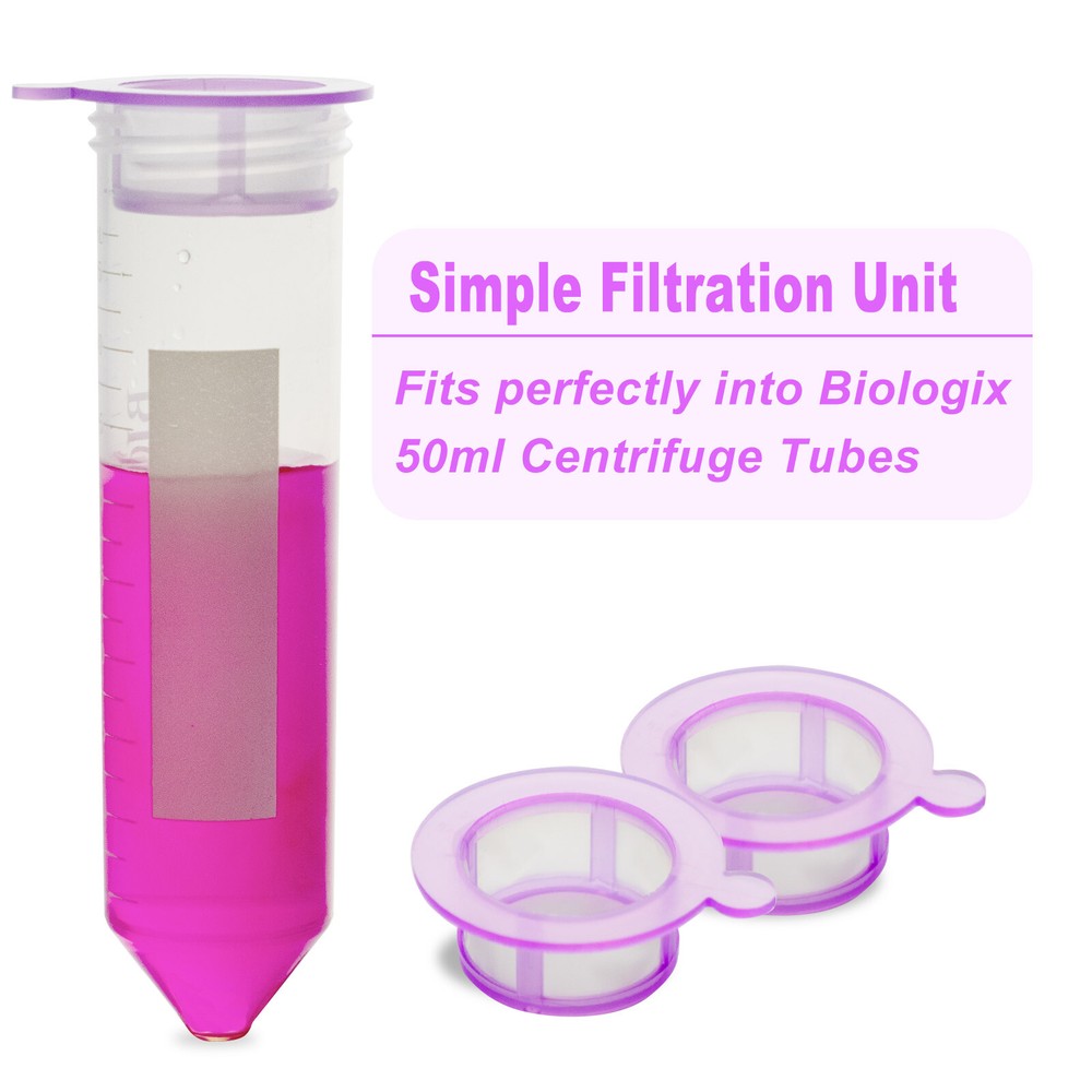 50Pcs Cell Strainers, 40/70/100μm, Individual Package
