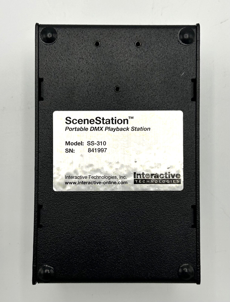 Interactive Technologies SceneStation Portable DMX Playback Station SS-310
