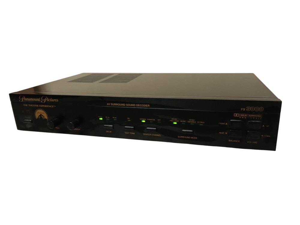Paramount Pictures FX3000 AV Surround Sound Decoder | tested working