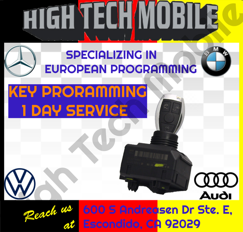 Mercedes Benz CLK CLASS New Remote Key Programming