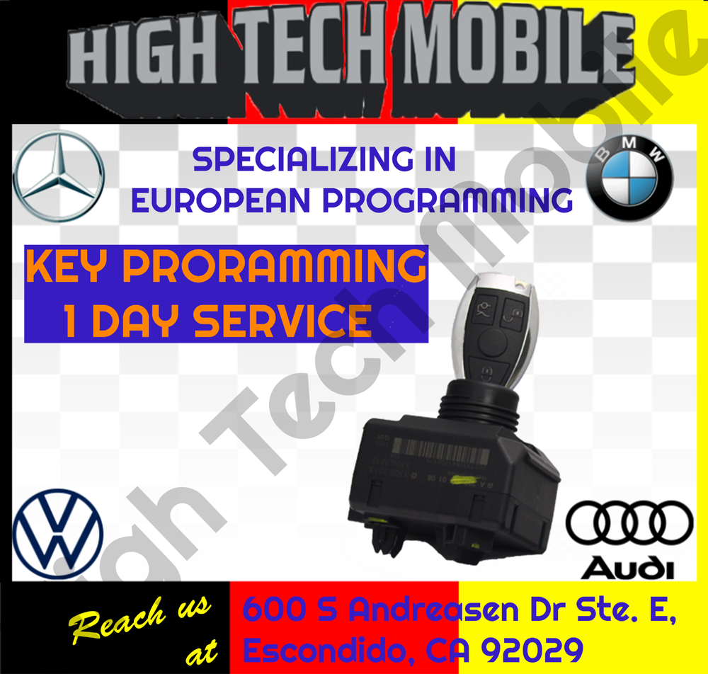 Mercedes Benz CLK CLASS New Remote Key Programming