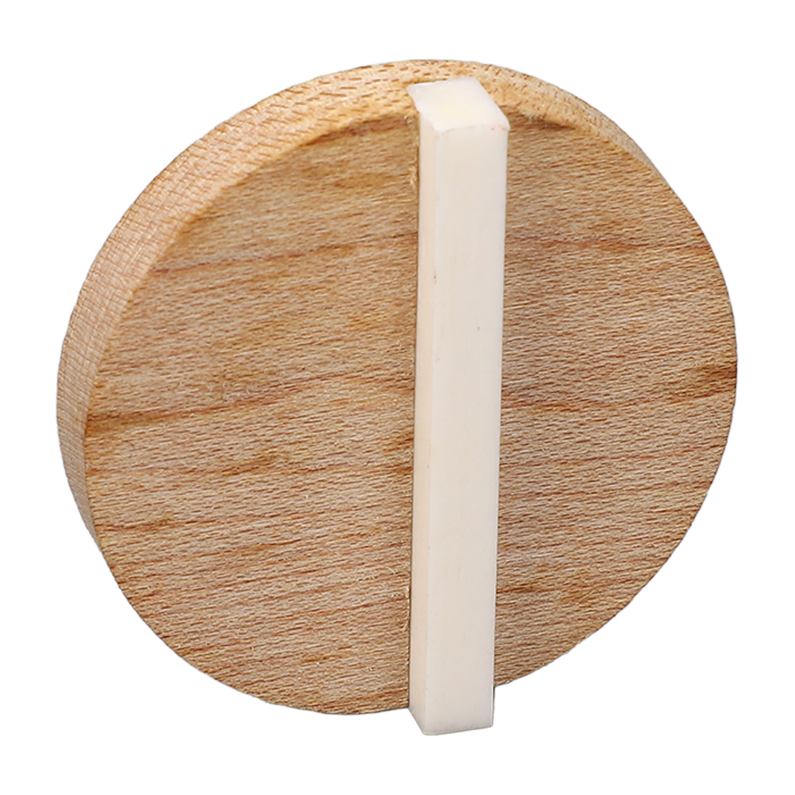 Guitar Resonator Biscuit Replacement Maple Wood Biscuit With Ox Bone Saddle CHU