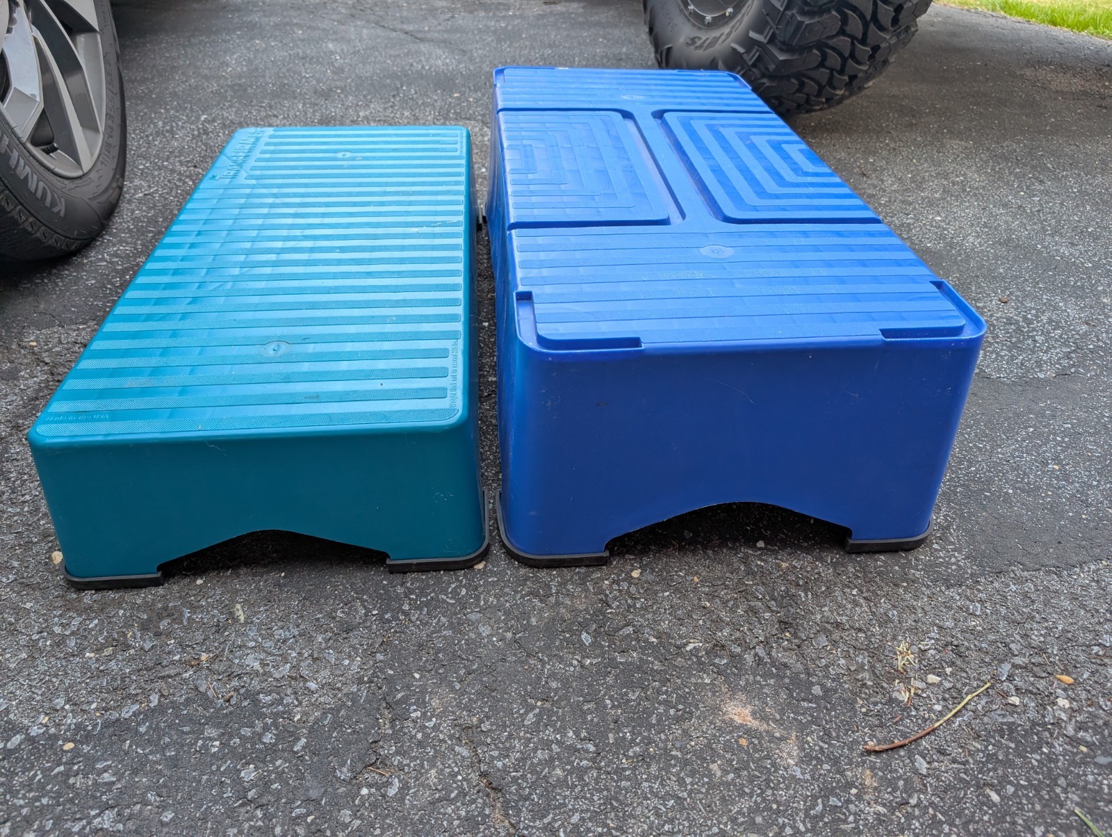 The Firm TRANSFIRMER Step Exercise Box Steppers All 8 Rubber Feet Incl EUC!